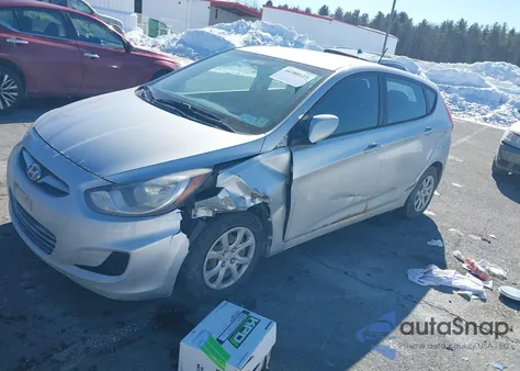 2014 Hyundai Accent Gs из США, поврежденный, VIN KMHCT5AE9EU175967